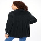 Pleat-Back Corduroy Jacket image number null