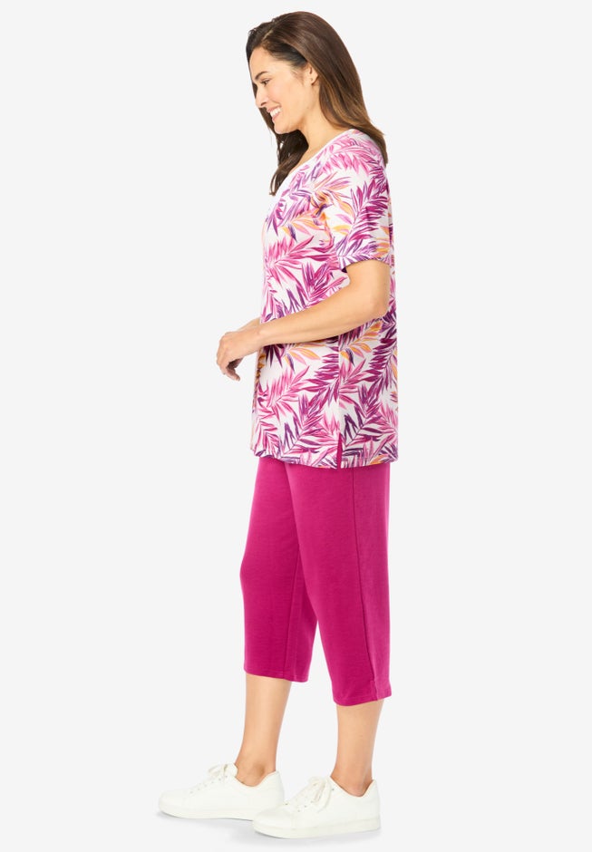 2-Piece Tunic and Capri Set image number 2