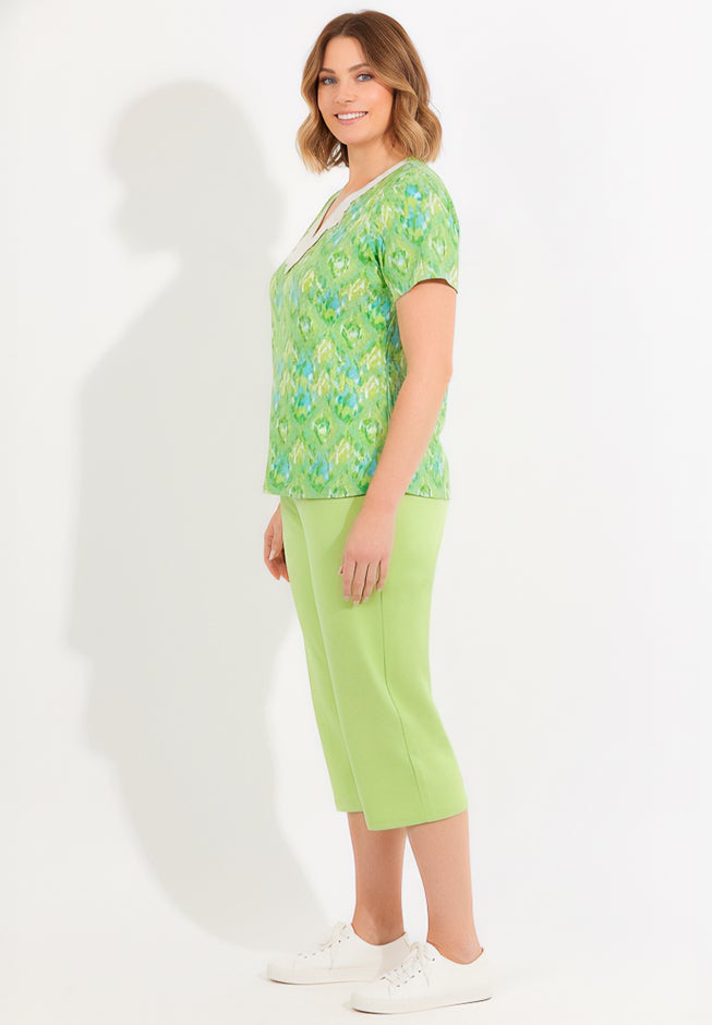 2-Piece Tunic and Capri Set image number 2
