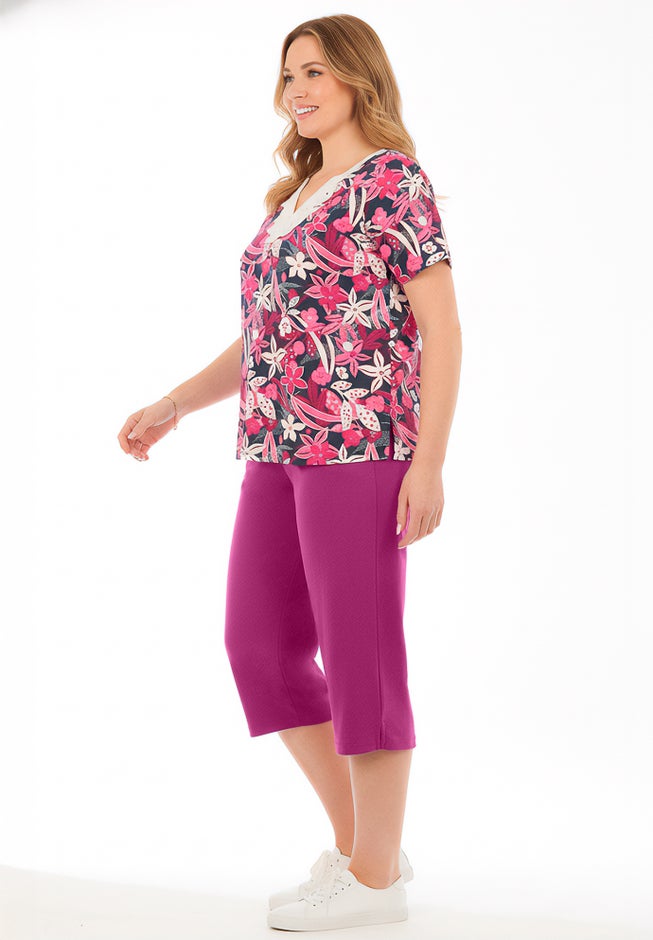 2-Piece Tunic and Capri Set image number 2