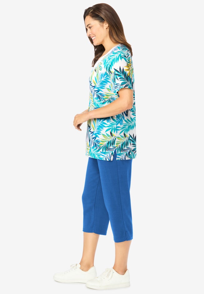 2-Piece Tunic and Capri Set image number 2