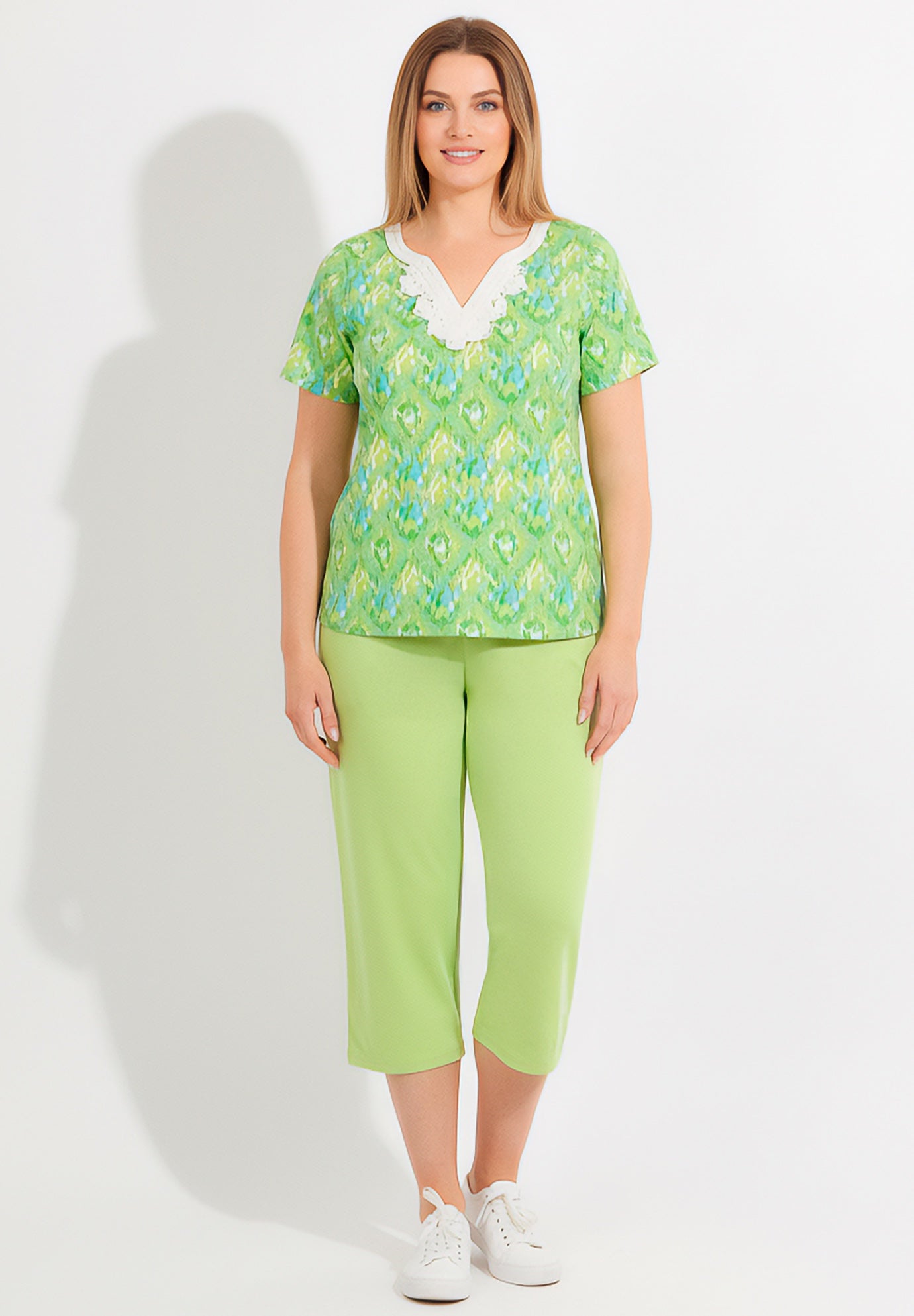 2-Piece Tunic and Capri Set image number 0