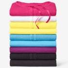 Tie-Neck Pointelle Cardigan Sweater image number null