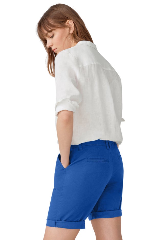 Stretch Chino Mid-rise Bermuda Shorts image number 1