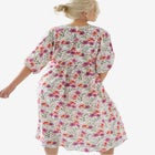 Blouson Sleeve Empire Midi Dress image number null