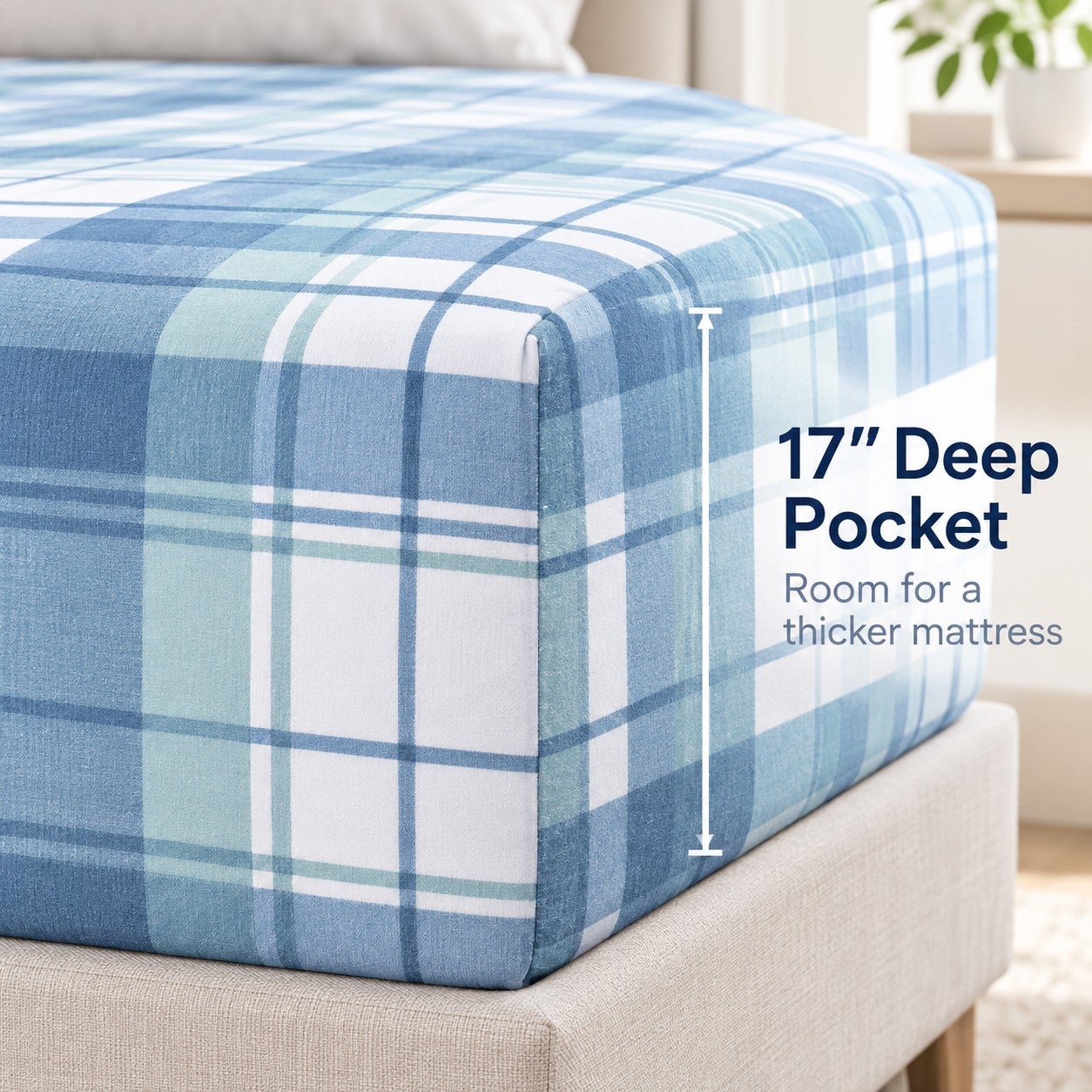 Cotton Flannel Print Sheet Set image number 3