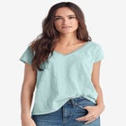 Crochet Trim Tee image number null