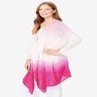 Lightweight Ombrè Open Front Cardigan image number null