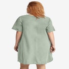 Linen-Blend A-Line Dress image number null