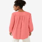 V-Neck Inverted Pleat Tunic image number null