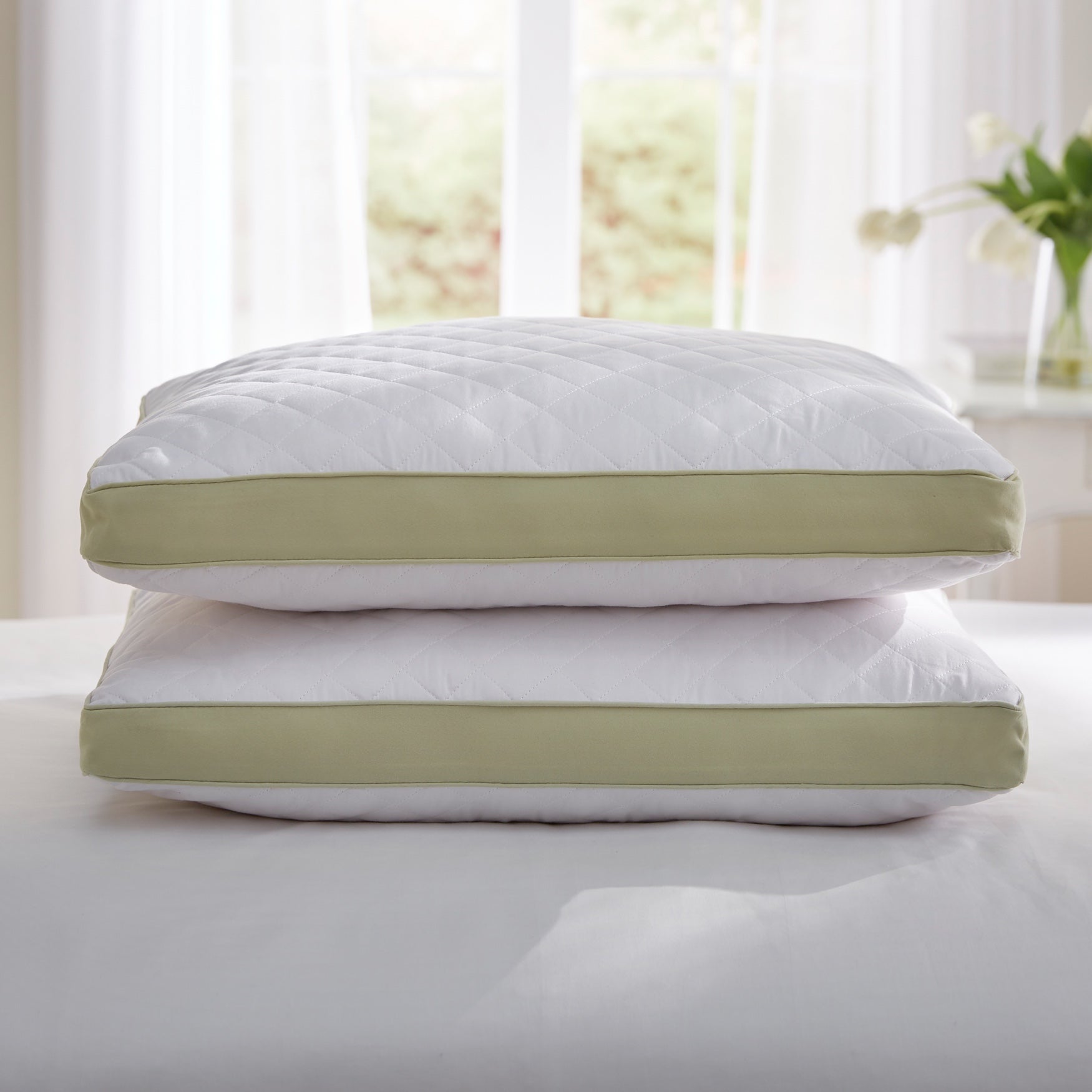 Gusseted Density Pillow 2-Pack image number 0