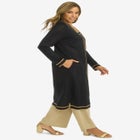 Tipped Duster Cardigan image number null