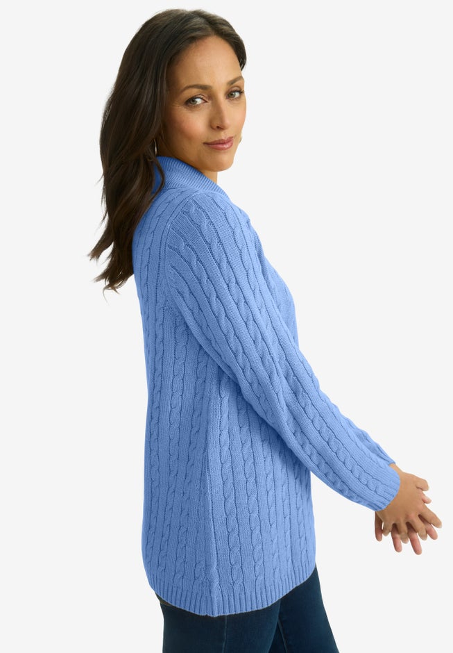 Pullover Cable Polo image number 2