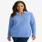 Pullover Cable Polo image number null