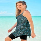 Longer-Length Tankini Top image number null