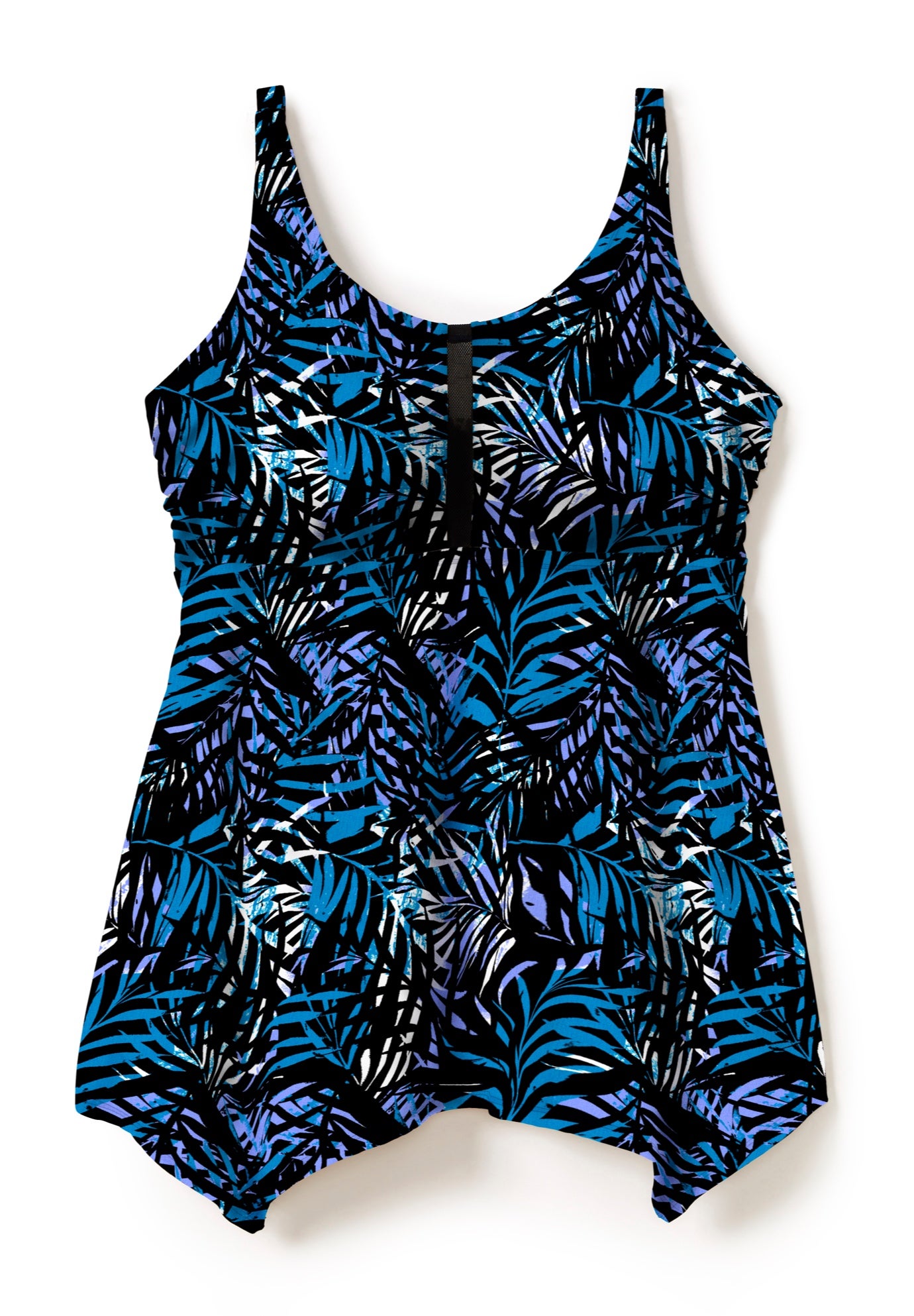 Longer-Length Tankini Top image number 3