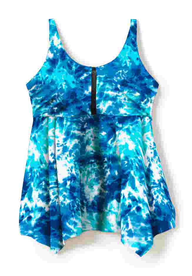 Longer-Length Tankini Top image number 3
