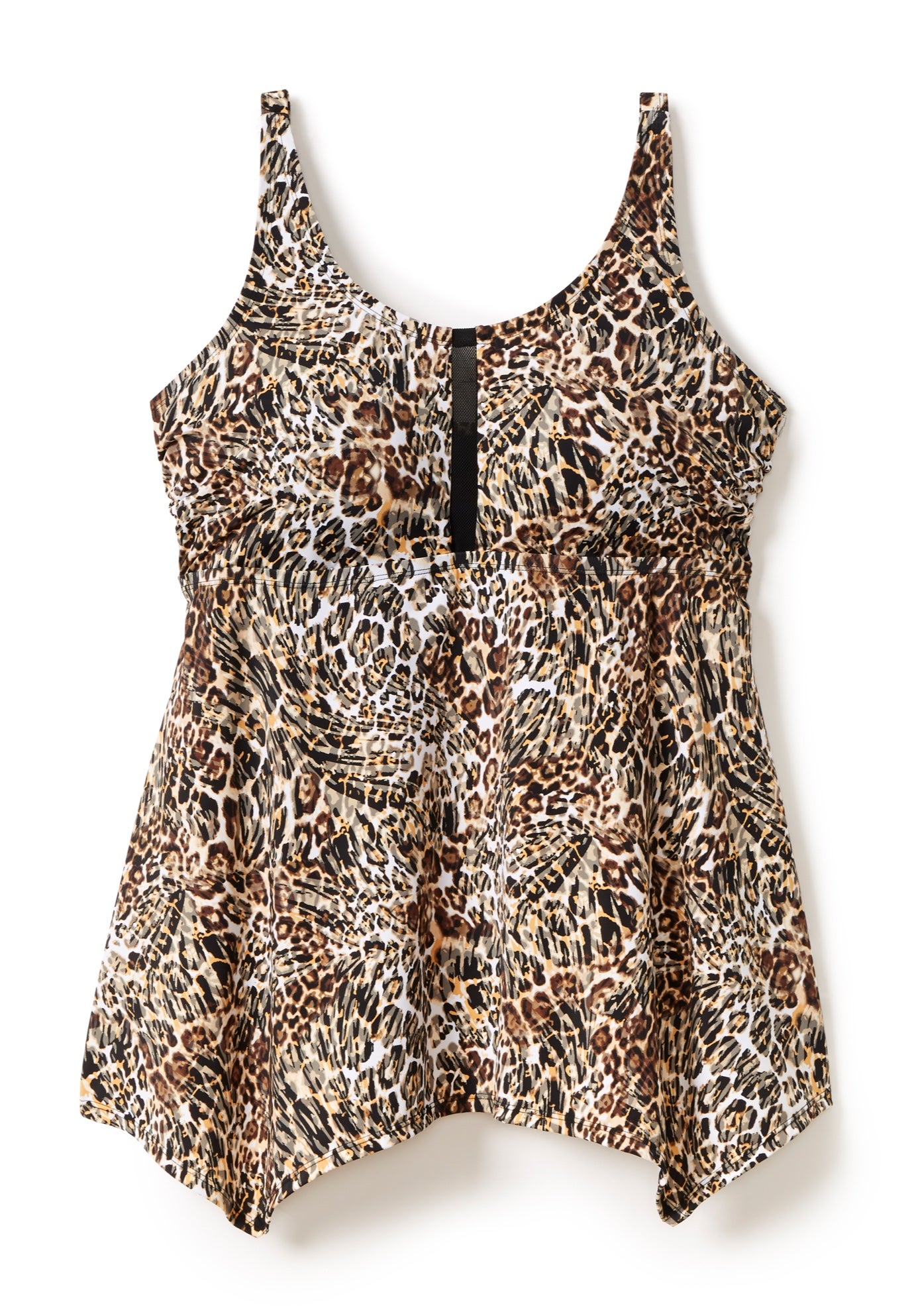 Longer-Length Tankini Top image number 3