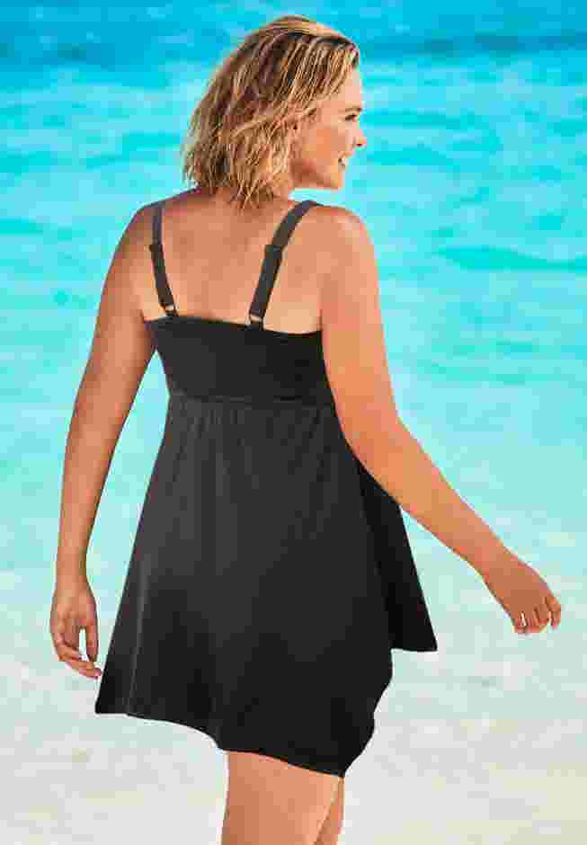 Longer-Length Tankini Top image number 1