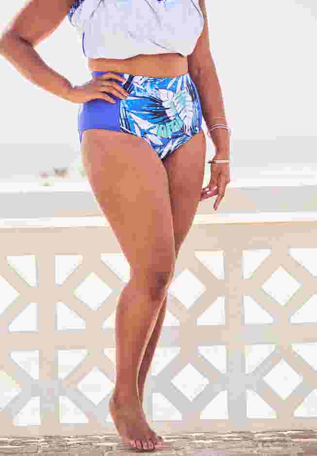High-Waisted Swim Brief image number 0