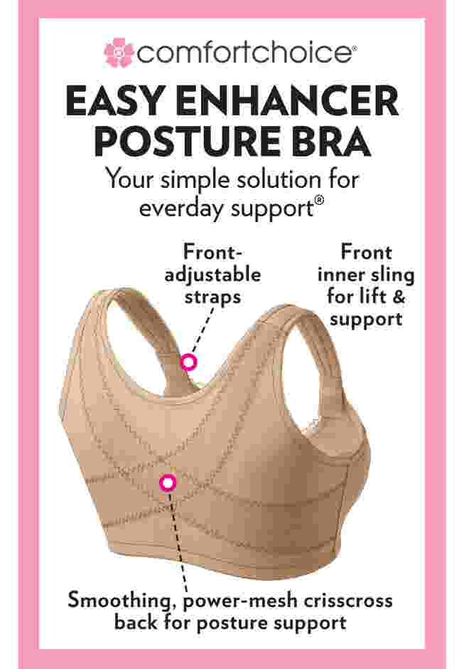Easy Enhancer Front Close Wireless Posture Bra image number 2