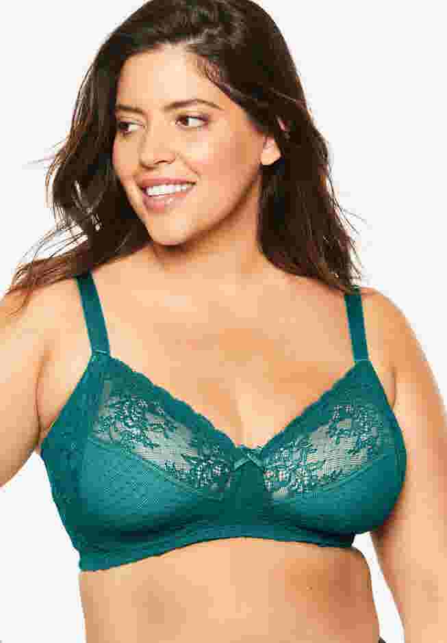 Smooth Lace Wireless Bra  image number 0