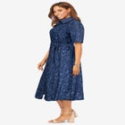 Soft Denim Shirtdress image number null