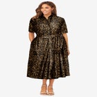 Soft Denim Shirtdress image number null