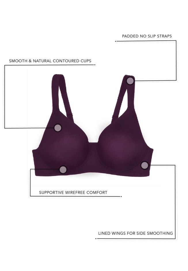 Brigitte Seamless Wireless T-shirt Bra 5042 image number 1