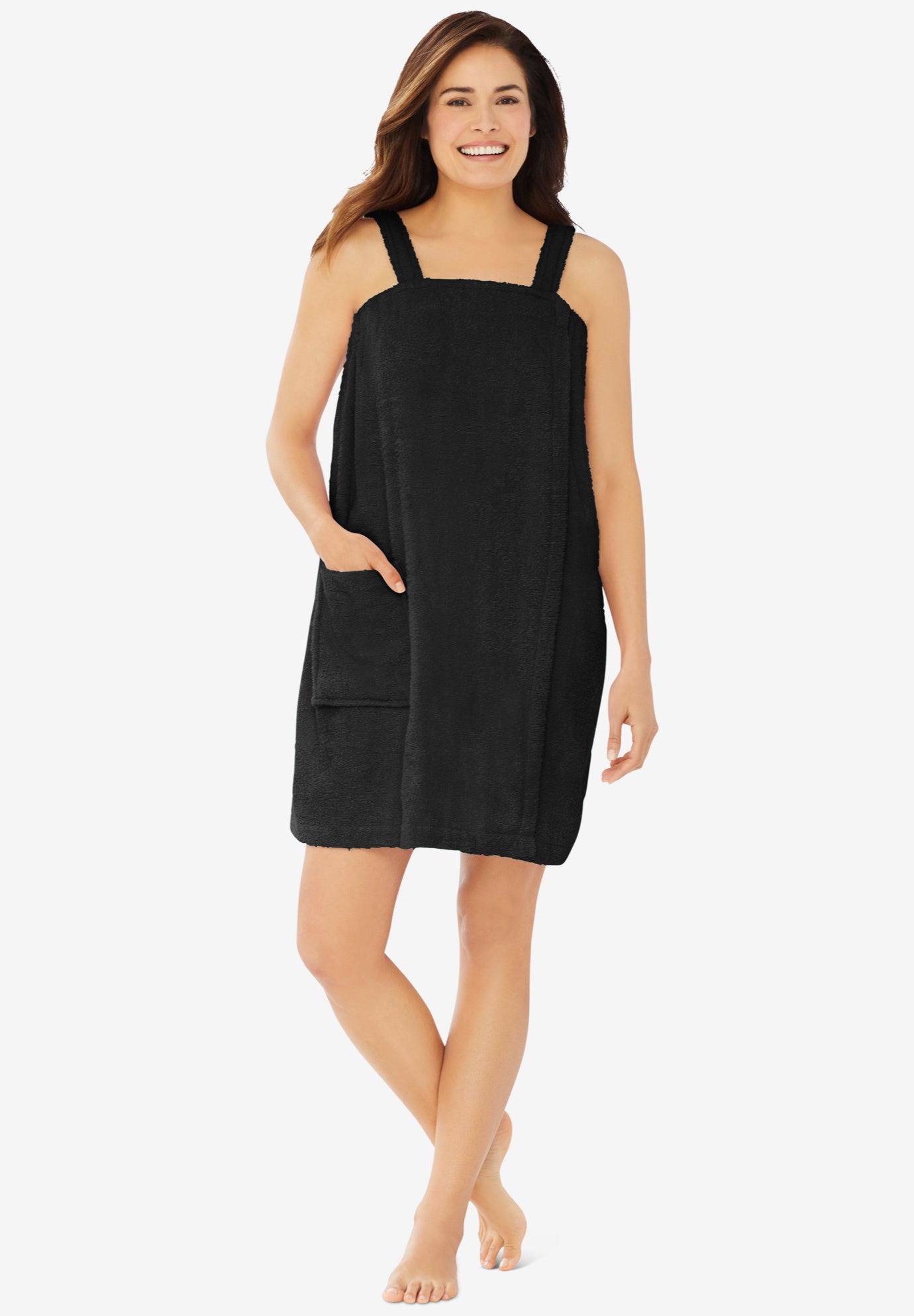 Dreams & Co.&reg; Terry Towel Wrap image number 0