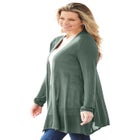 Lightweight Open Front Cardigan image number null