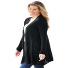 Lightweight Open Front Cardigan image number null