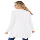 Lightweight Open Front Cardigan Sweater image number null