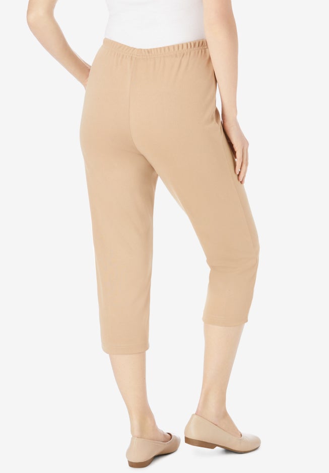 The Hassle-Free Soft Knit Capri image number 1