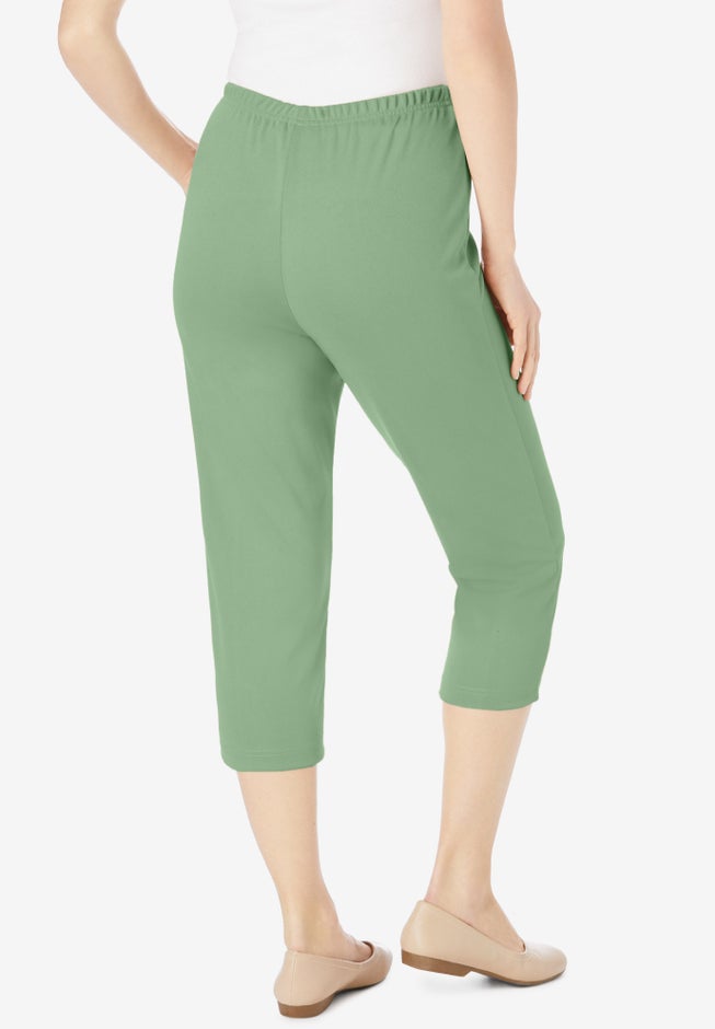 The Hassle-Free Soft Knit Capri image number 1