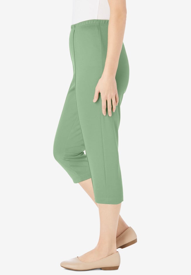 The Hassle-Free Soft Knit Capri image number 2