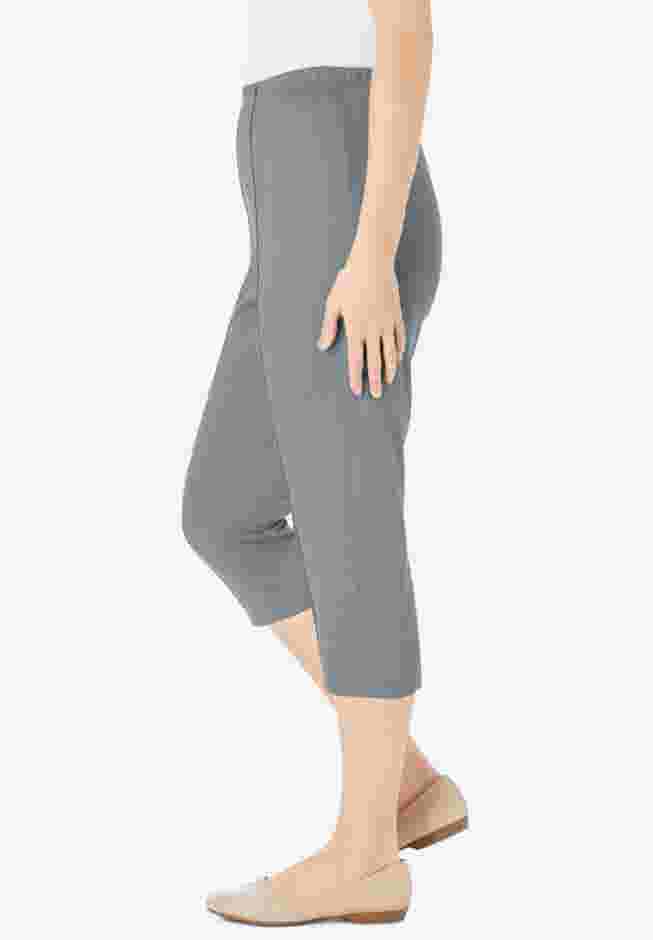 The Hassle-Free Soft Knit Capri image number 2