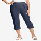 The Hassle-Free Soft Knit Capri image number null