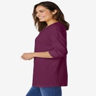 Three-Quarter Sleeve Thermal Sweatshirt image number null