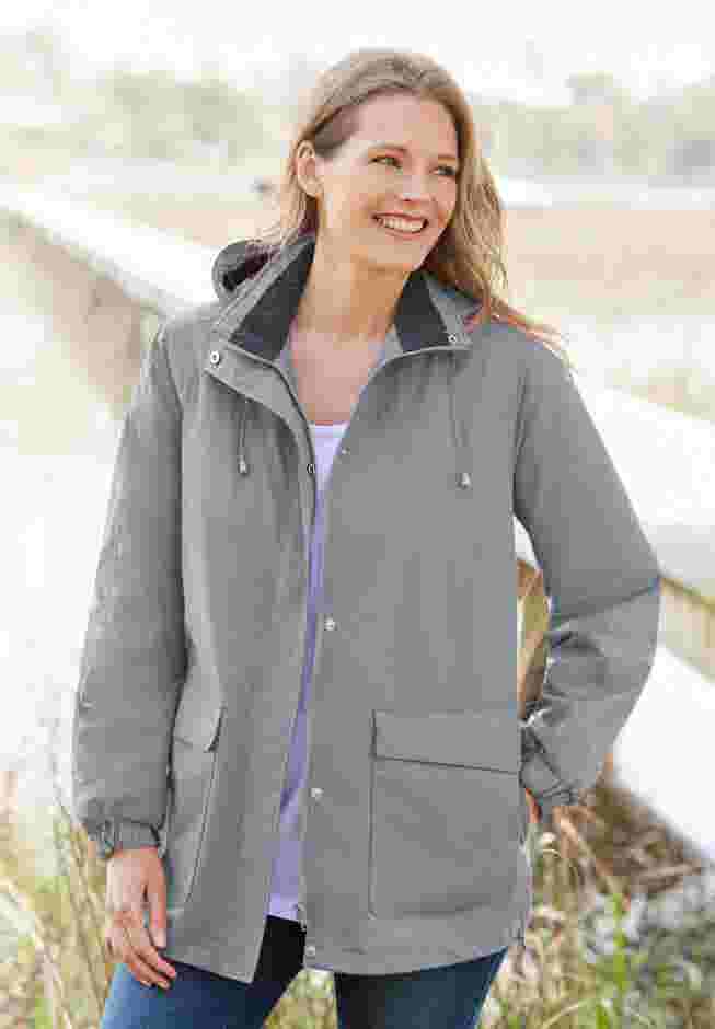 Fleece-Lined Taslon® Jacket image number 4