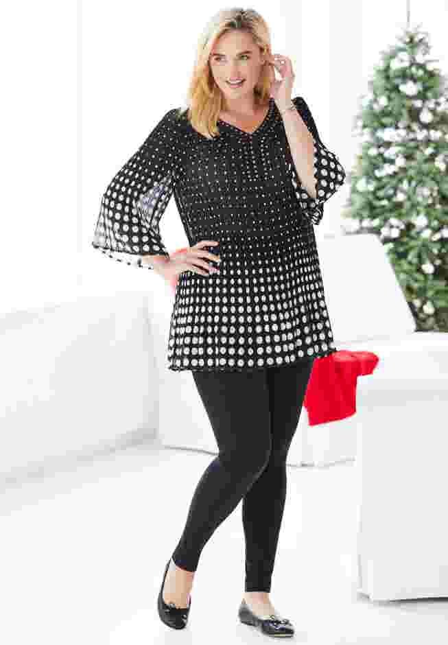 Embellished Pleated Blouse image number 4