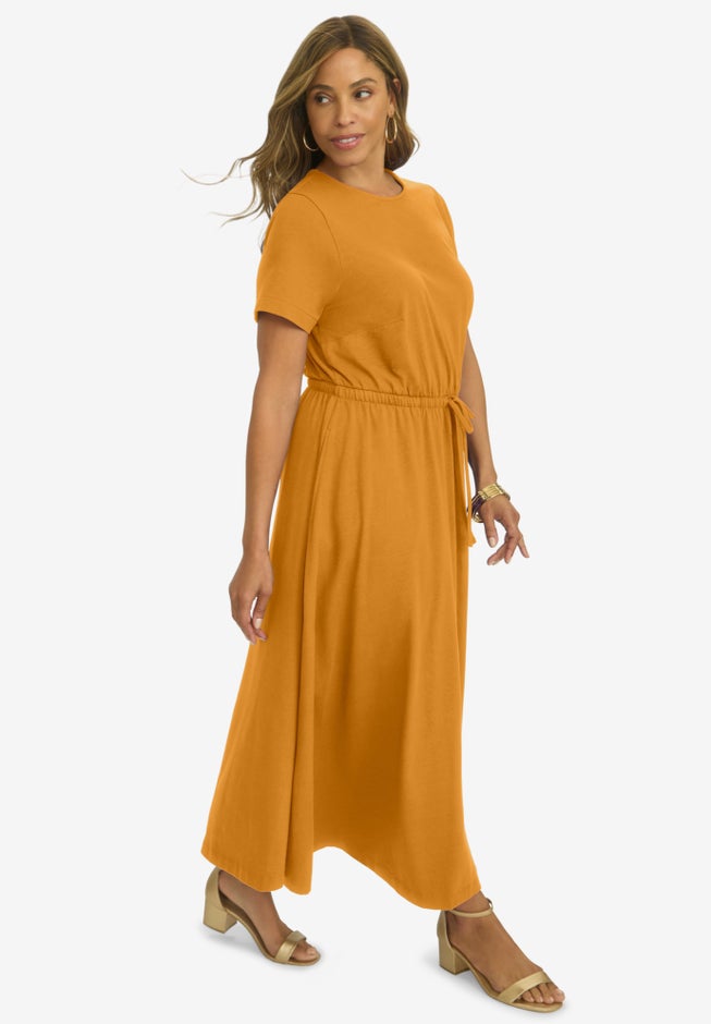 Drawstring Maxi Dress image number 2
