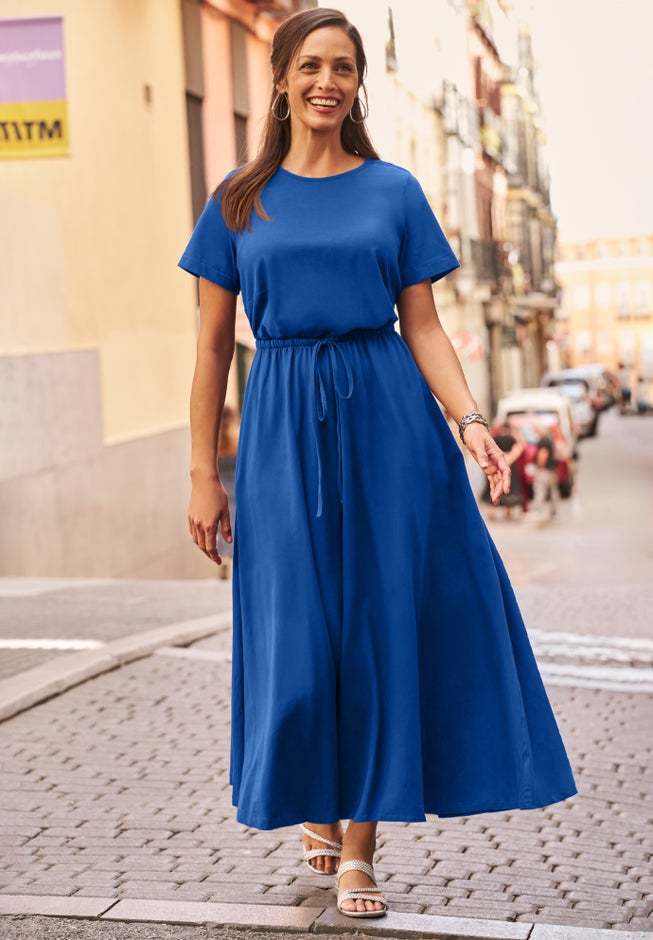 Drawstring Maxi Dress image number 0