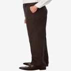 Relaxed Fit Wrinkle-Free Expandable Waist Plain Front Pants image number 3