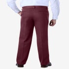 Relaxed Fit Wrinkle-Free Expandable Waist Plain Front Pants image number 1