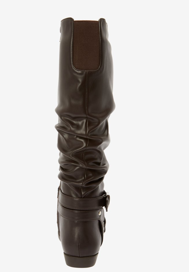 The Arya Wide Calf Boot  image number 1