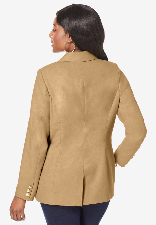 Double Breasted Wool Blazer image number 1