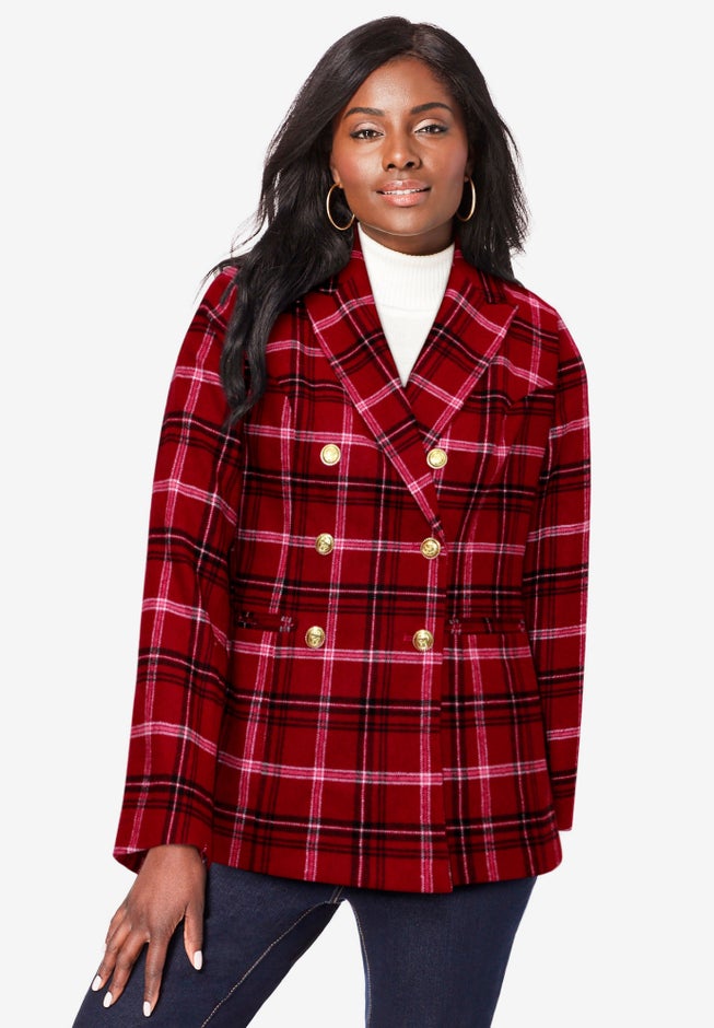 Double Breasted Wool Blazer image number 0