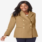 Double Breasted Wool Blazer image number null