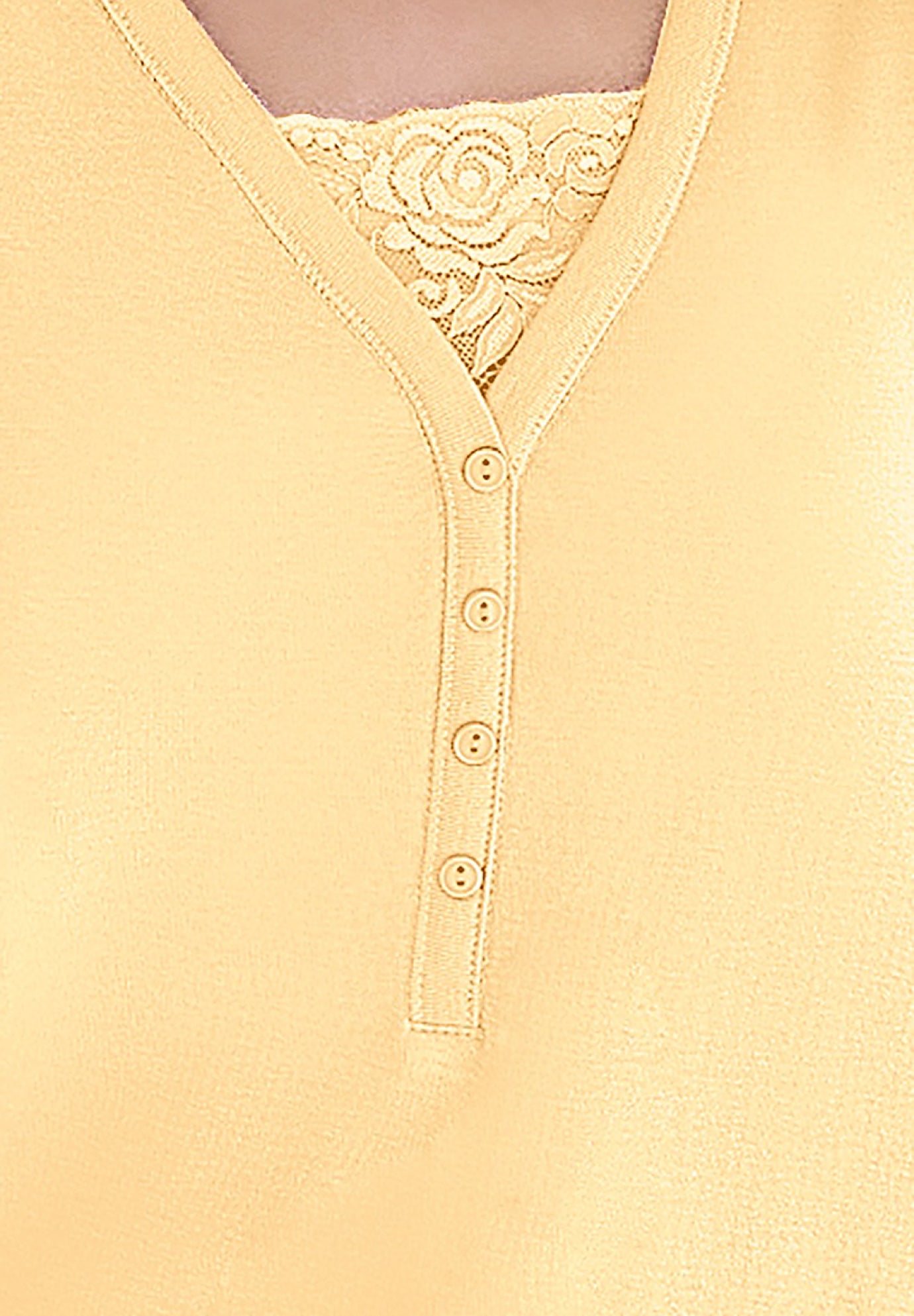 Layered-Look Lace Trim Tee image number 1